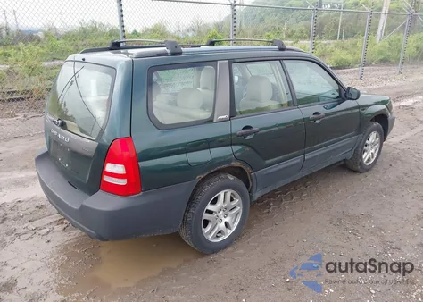 2004 Subaru Forester 2.5X from USA, damaged, VIN JF1SG63674H753383